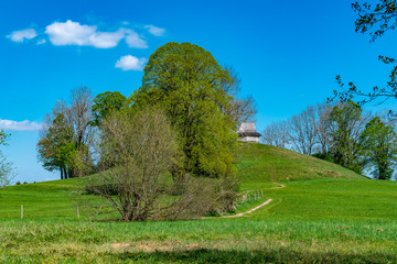 Weg zur Kapelle auf dem Frauenbergerl in Sufferloh