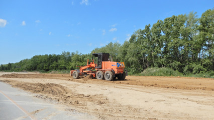 road construction and construction equipment in Russia