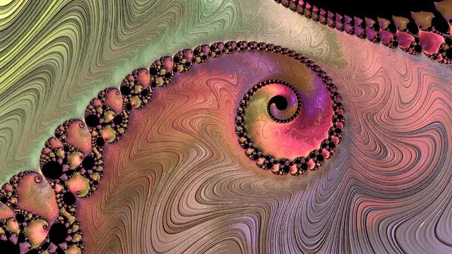 Mandelbrot set exhibit an elaborate and infinitely complicated boundary that reveals progressively ever-finer recursive detail at increasing magnifications. The "style" of this repeating detail depend