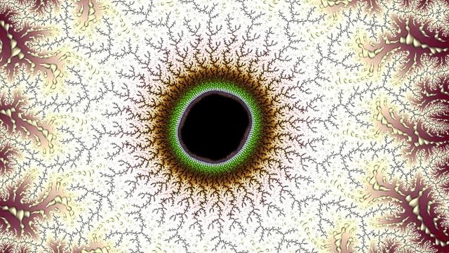 Mandelbrot set exhibit an elaborate and infinitely complicated boundary that reveals progressively ever-finer recursive detail at increasing magnifications. The "style" of this repeating detail depend