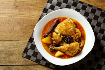 Massaman Curry with Chicken and Potatoes