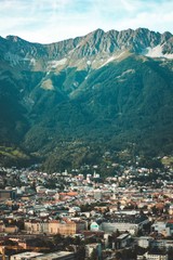 Fototapeta na wymiar Innsbruck Panorama