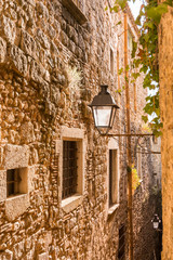 Historic center and Jewish quarter of Girona (Spain), one of the best preserved neighborhoods in Spain and Europe.