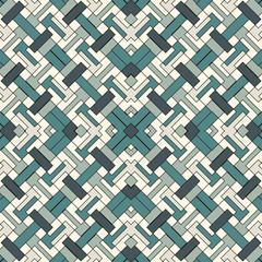 Overlapping rectangles and squares background. Seamless pattern design with repeated overlay geometric figures.