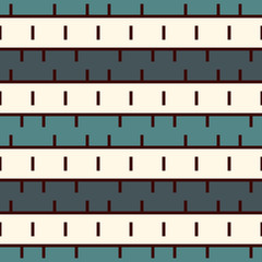 Seamless surface pattern with strokes. Broken horizontal lines. Dashes motif. Hatched wallpaper.