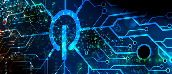 Conceptual technology illustration of artificial intelligence