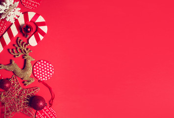luxury gift reindeer toy gloss glitter decoration ball hanging with snowflake for merry christmas...