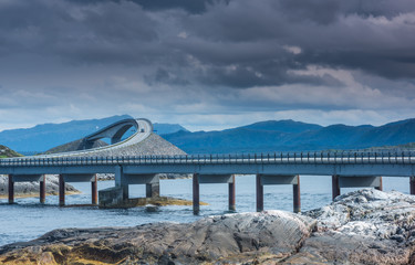 Atlantic ocean road, Norway