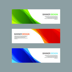 Fototapeta premium Vector Abstract design banner web template