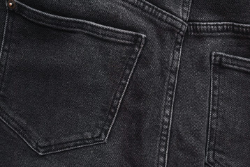Denim. Jeans background. Denim jeans texture or denim jeans background.Grey denim pattern.