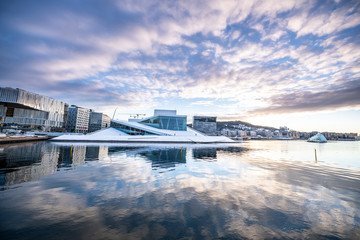 Oslo city in the Winter, Norway