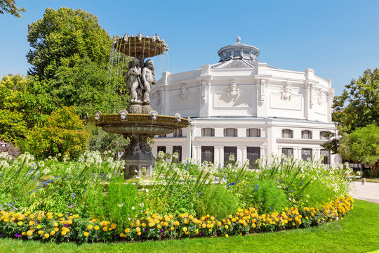 Marigny Theatre in public park in Paris