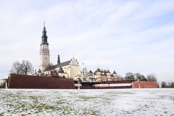 Fototapeta premium Klasztor Ojców Paulinów na Jasnej Górze