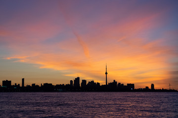 Toronto Skyline at sunrise