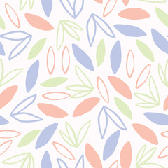 spring abstract floral seamless pattern perfect for kids pattern, baby clothes, baby blanket, baby dress, fabric and textile pattern