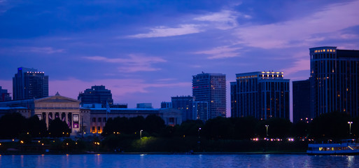 City of Chicago Field Museum at Night