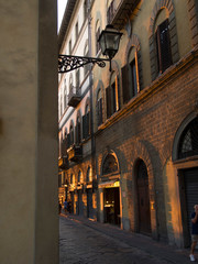 Italia, Firenze, la città al tramonto.