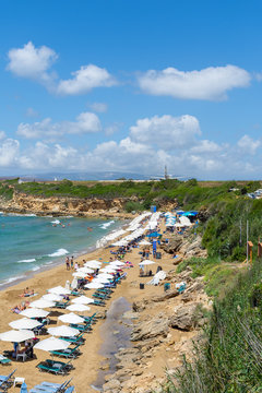 ammes beach with kefalonia airport greece