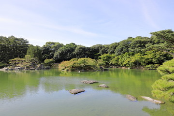 栗林公園 南湖 (香川)