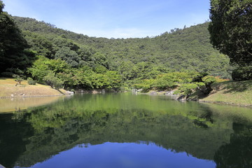 栗林公園 南湖 (香川)