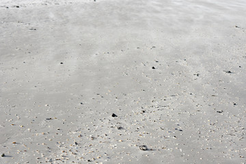 Sand on the ocean beach