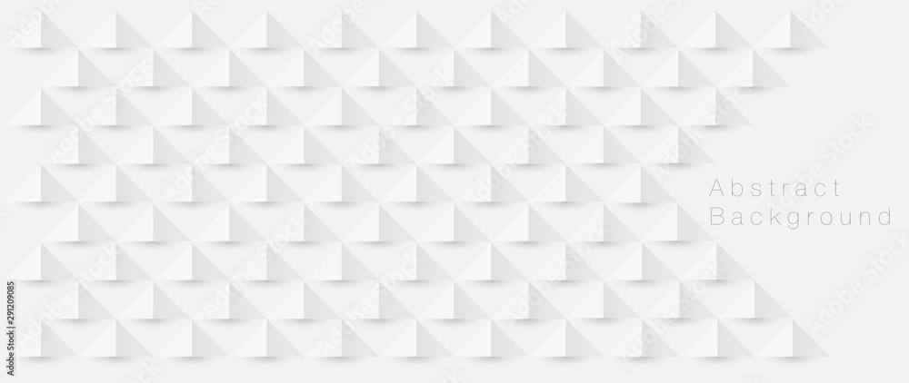 Poster vector background 3d paper art style can be used in website backgrounds or advertising. white abstra