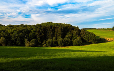 german rural hdr landscape wuppertal ronsdorf, nrw germany