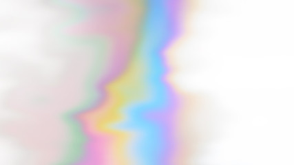 White calm colour air wallpaper. Pastel multicolour holographic illustration. Trendy colourful abstract background with place for text, copy space. Not trace, include mesh gradient. Vector EPS10