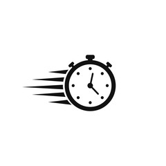 faster stopwatch template vector icon illustration design 