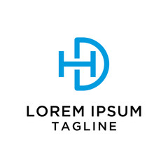 initial letter logo HD, logo template