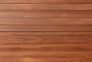 Obraz na płótnie Canvas Brown wooden boards on wall or floor