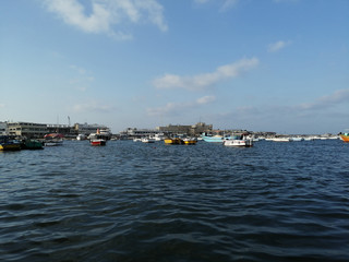 Beautiful pictures taken from the Mediterranean Sea embody the flow of water and the beautiful appearance of the collision of water rocks and scattered into wonderful drops
