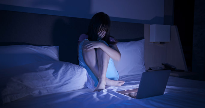 internet cyberbullying concept