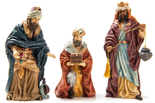 Three Wise Kings Ceramic Figurines