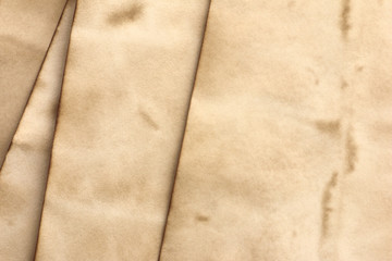 Brown empty old vintage paper for background.