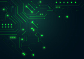 High tech technology geometric