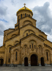 Sameba cathedral in Tbilisi, Georgia
