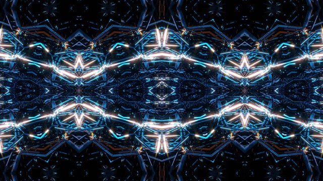 Abstract background of geometric triangular shapes. Unusual seamless background for posters, vj, covers, banners. Beautiful looped background.
