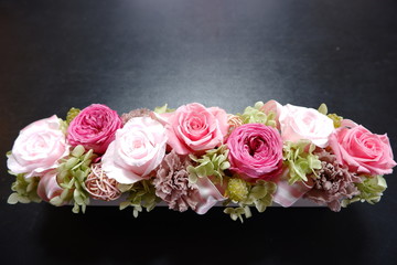 プリザーブドフラワー　アレンジメント　コレクション