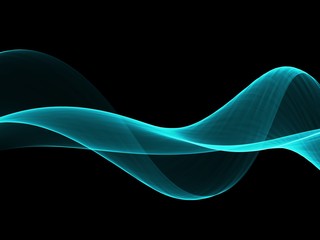 Abstract Business Soft Blue Wave Template Brochure Flyer Background