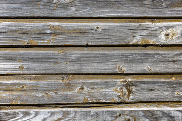 Fototapeta premium Old dirty wooden wall as background