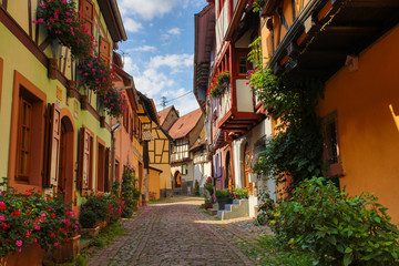 the old town of Eguisheim