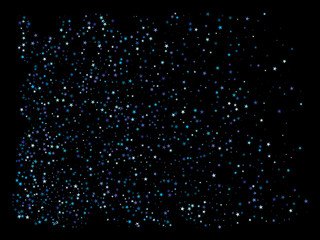 Colorful inspiring festive confetti.