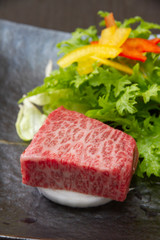 Wagyu beef steak