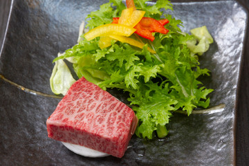 Wagyu beef steak