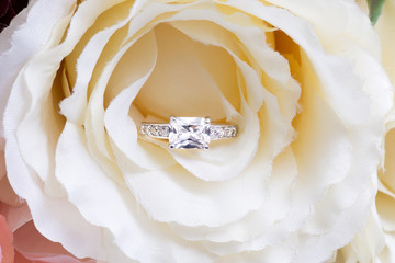 Wedding Ring or Engagement diamond Ring.