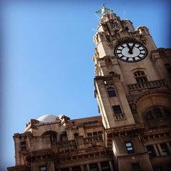 old clock tower in rome italy