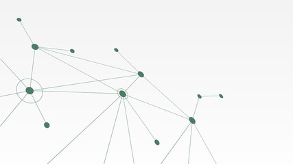 Abstract geometric Circuit connect lines and dots.Simple technology graphic background.Illustration Vector design Network technology and Connection concept.