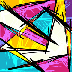 bright psychedelic pattern for your design quality vector illustration