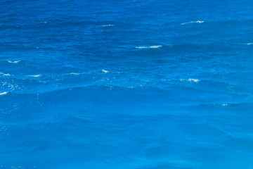 Blue water texture